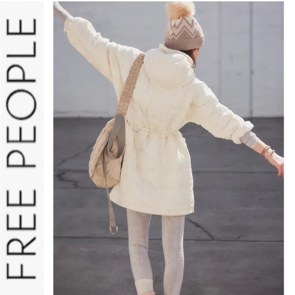 Free People Patricia Packable Puffer Size Medium NWT - Picture 3 of 16